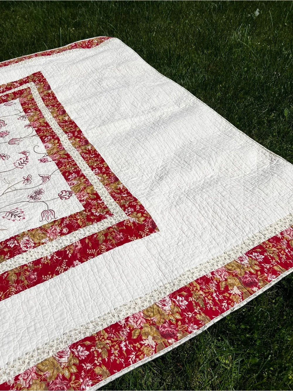 Vintage Quilted Blanket